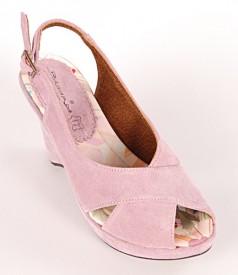 Fraise antelope leather sandals Bugiarda 5210