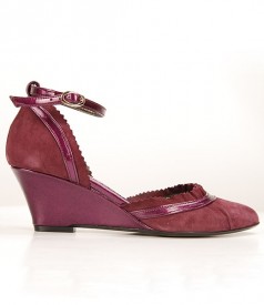 Violet reversed  leather shoes Bugiada 955