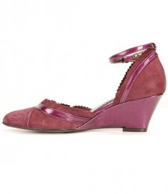 Violet reversed  leather shoes Bugiada 955