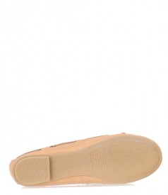 Beige leather shoes Xti 29053