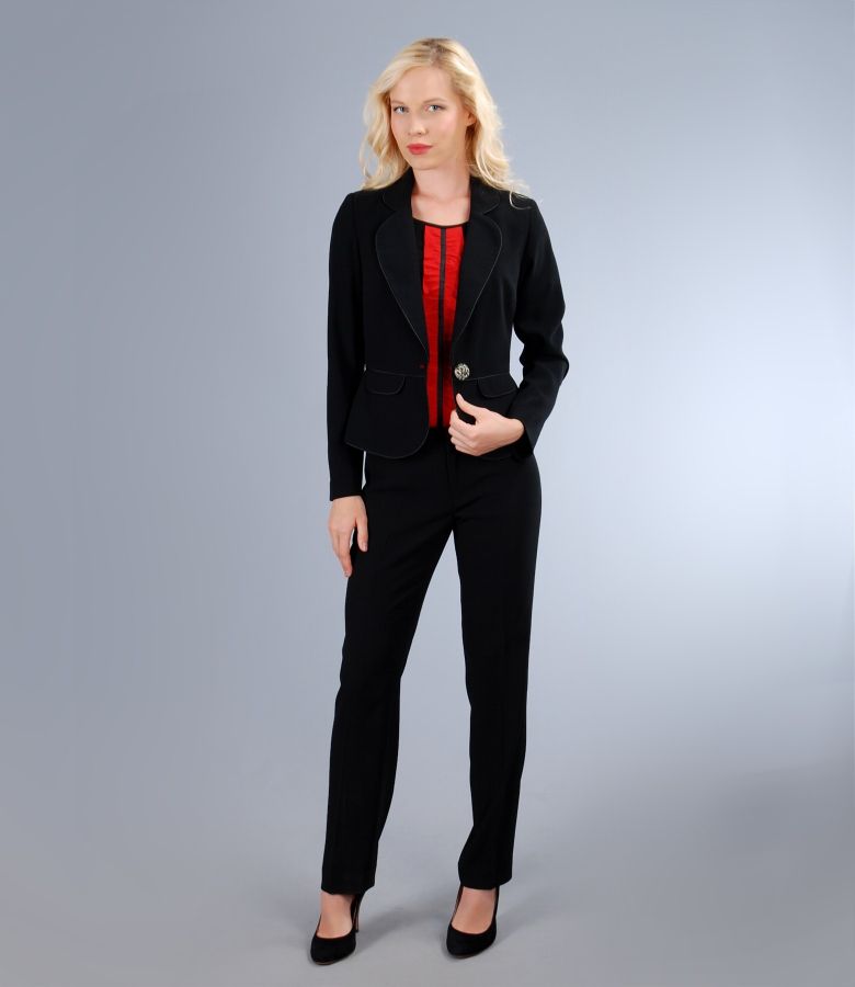 Office outfit with trousers