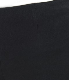 Elegant elastic fabric pants