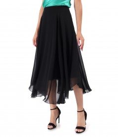 Elegant voile skirt