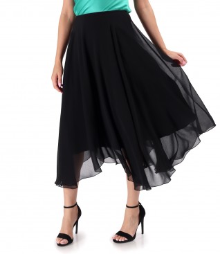 Elegant veil skirt