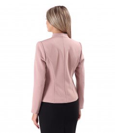 Office jacket made of elastic fabric with viscose