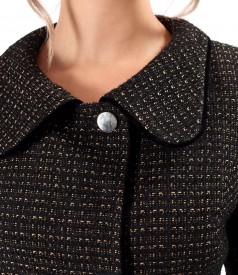 Elegant jacket made of loops