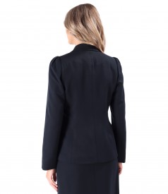 Stretch Viscose Fabric Office Blazer