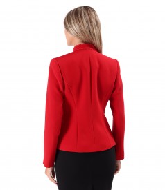 Office jacket made of elastic fabric with viscose